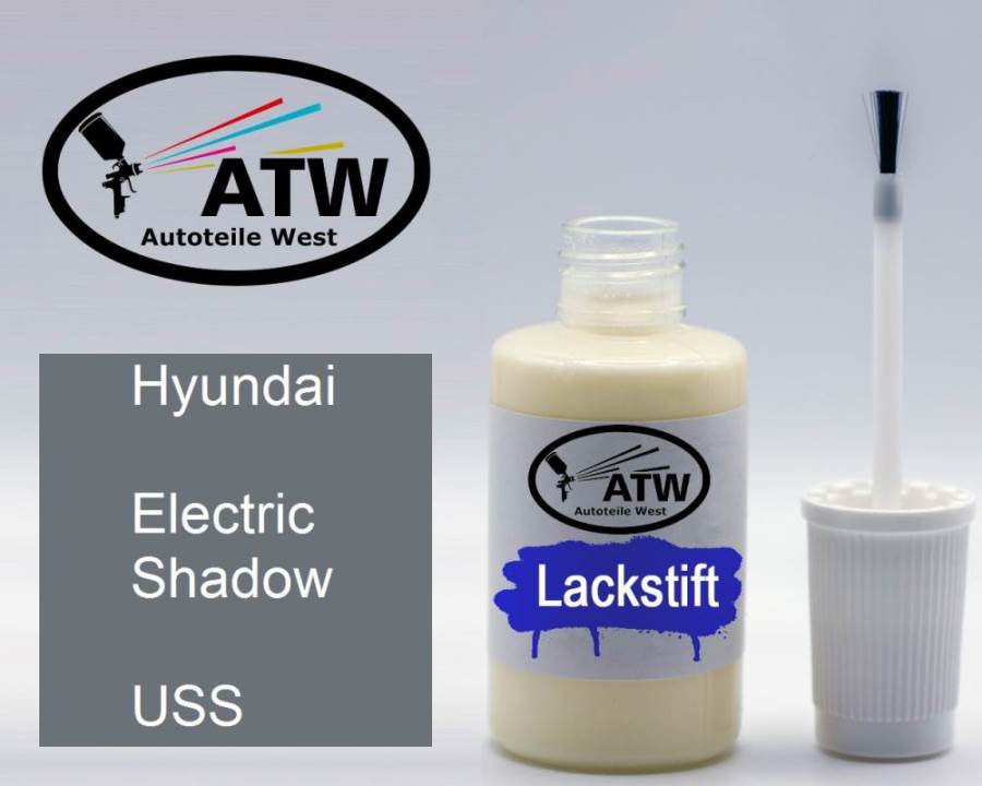 Hyundai, Electric Shadow, USS: 20ml Lackstift, von ATW Autoteile West.